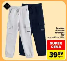 Carrefour Spodnie dresowe dziecięce oferta