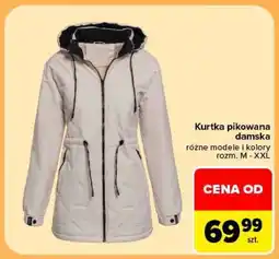 Carrefour Kurtka pikowana damska oferta