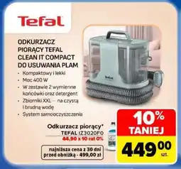 Carrefour Odkurzacz piorący Tefal oferta