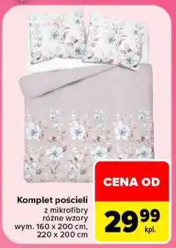 Carrefour Komplet pościeli oferta