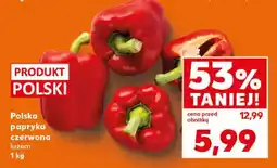 Kaufland Polska papryka czerwona luzem 1 kg oferta