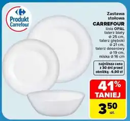 Carrefour Zastawa stołowa CARREFOUR oferta