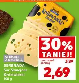 Kaufland SERENADA Ser Szwajcar Królewiecki 100 g oferta