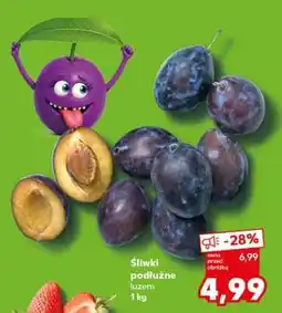Kaufland Śliwki podłużne luzem 1 kg oferta