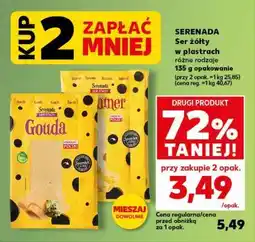 Kaufland SERENADA Ser żółty w plastrach oferta