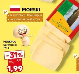 Kaufland MLEKPOL Ser Morski 100 g oferta