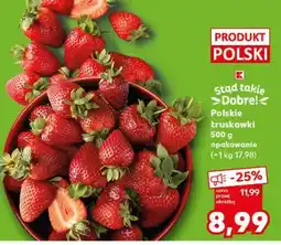 Kaufland Polskie truskawki 500 g opakowanie oferta
