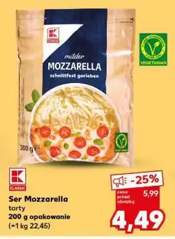 Kaufland Ser Mozzarella oferta