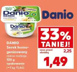 Kaufland DANIO Serek homogenizowany oferta