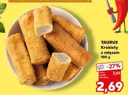 Kaufland TAURUS Krokiety z mięsem 100 g oferta