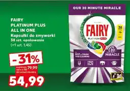 Kaufland FAIRY PLATINUM PLUS ALL IN ONE oferta