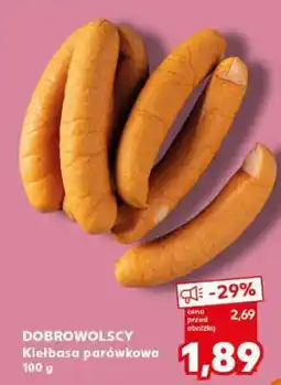 Kaufland DOBROWOLSCY Kiełbasa parówkowa 100 g oferta