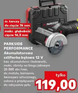 Kaufland PARKSIDE PERFORMANCE Akumulatorowa szlifierka kątowa, 12 V oferta
