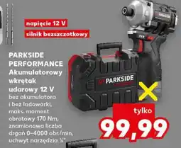 Kaufland PARKSIDE PERFORMANCE Akumulatorowy wkrętak udarowy 12 V oferta