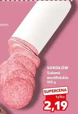 Kaufland SOKOŁÓW Salami Westfalskie 100 g oferta
