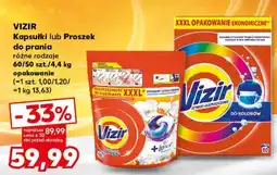 Kaufland VIZIR Kapsułki lub Proszek do prania oferta