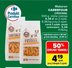 Carrefour Makaron CARREFOUR ORIGINAL oferta