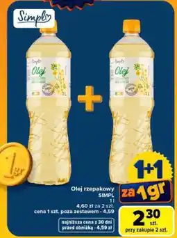 Carrefour Olej rzepakowy oferta