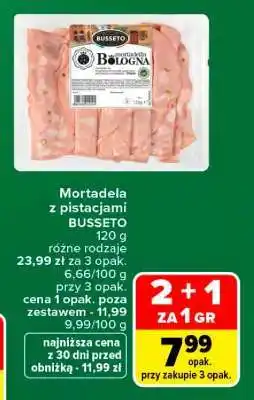 Carrefour Mortadela z pistacjami oferta
