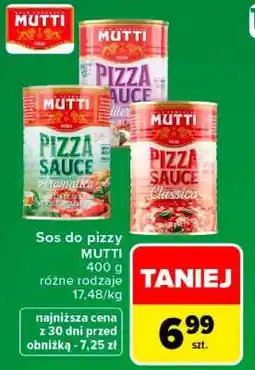 Carrefour Sos do pizzy Mutti oferta