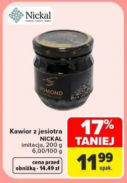 Carrefour Kawior z jesiotra oferta