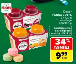 Carrefour Deser Panna Cotta oferta