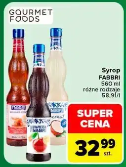 Carrefour Syrop FABBRI oferta
