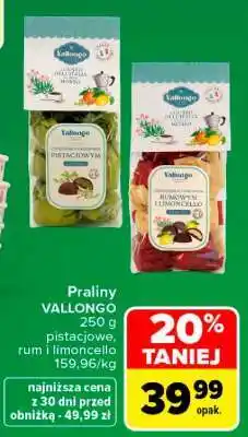 Carrefour Praliny VALLONGO oferta