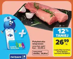 Carrefour Polędwiczka wieprzowa oferta