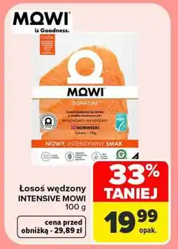 Carrefour Łosoś wędzony INTENSIVE MOWI oferta