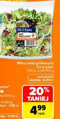 Carrefour Miks sałat grillowych oferta