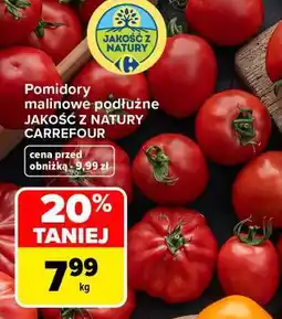 Carrefour Pomidory malinowe podłużne oferta