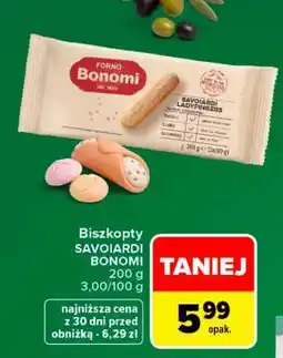 Carrefour Biszkopty SAVOIARDI BONOMI oferta