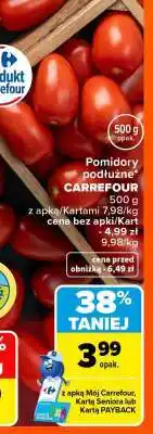 Carrefour Pomidory podłużne CARREFOUR oferta