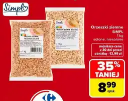 Carrefour Orzeszki ziemne SIMPL oferta