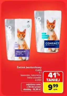 Carrefour Żwirek Bentonitowy oferta