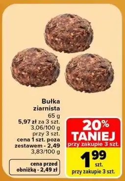Carrefour Bułka ziarnista oferta
