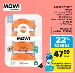 Carrefour Łosoś świeży oferta