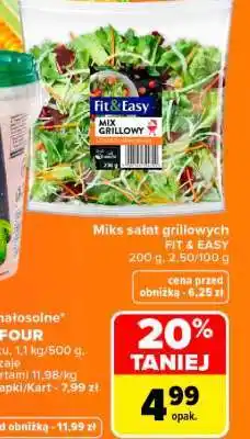 Carrefour Miks sałat grillowych oferta