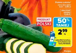 Carrefour Polska cukinia oferta