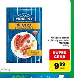 Carrefour Express Kiełbasa śląska z piersią kurczaka Morliny oferta