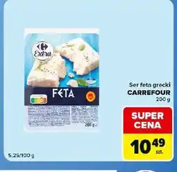 Carrefour Express Ser feta grecki CARREFOUR oferta