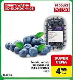 Carrefour Express Polskie borówki amerykańskie CARREFOUR oferta
