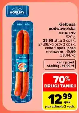 Carrefour Kiełbasa podwawelska oferta