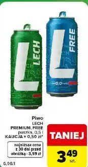 Carrefour Express Piwo Lech Premium, Free oferta