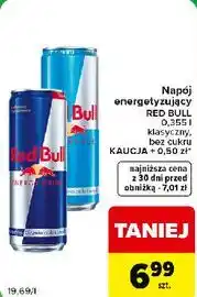 Carrefour Express Napój energetyzujący RED BULL (klasyczny, bez cukru) oferta