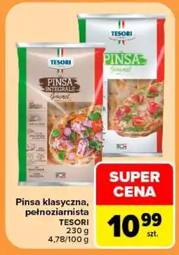 Carrefour Pinsa klasyczna, pełnoziarnista oferta