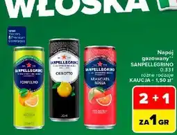 Carrefour Napój gazowany SANPELLEGRINO oferta