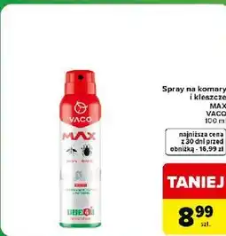 Carrefour Express Spray na komary i kleszcze MAX VACO oferta