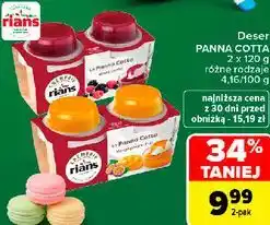 Carrefour Deser PANNA COTTA Rians oferta